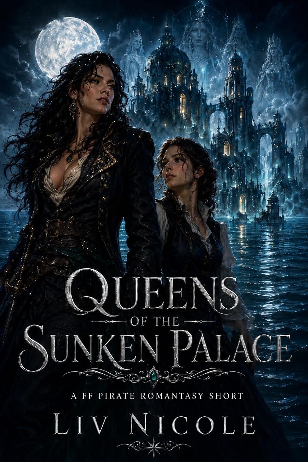 Queens of the Sunken Palace: A FF Pirate Romantasy Short (Royal Women: FF Romantasy Shorts)