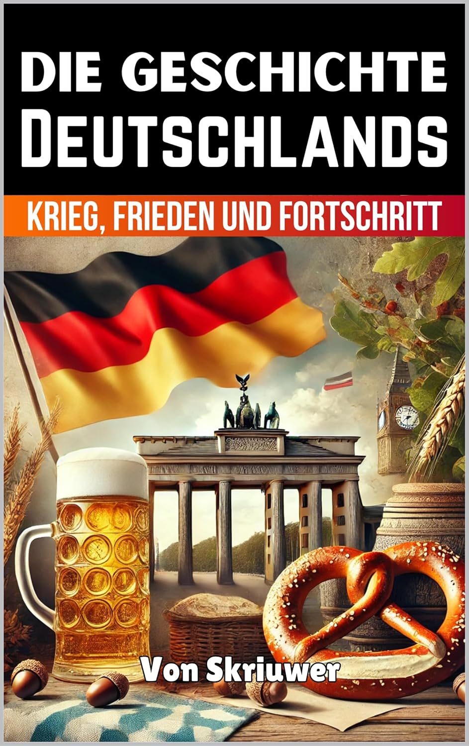 Die Geschichte Deutschlands: Krieg, Frieden und Fortschritt (GeschichtsbÃ¼cher Ã¼ber Deutschland) (German Edition)