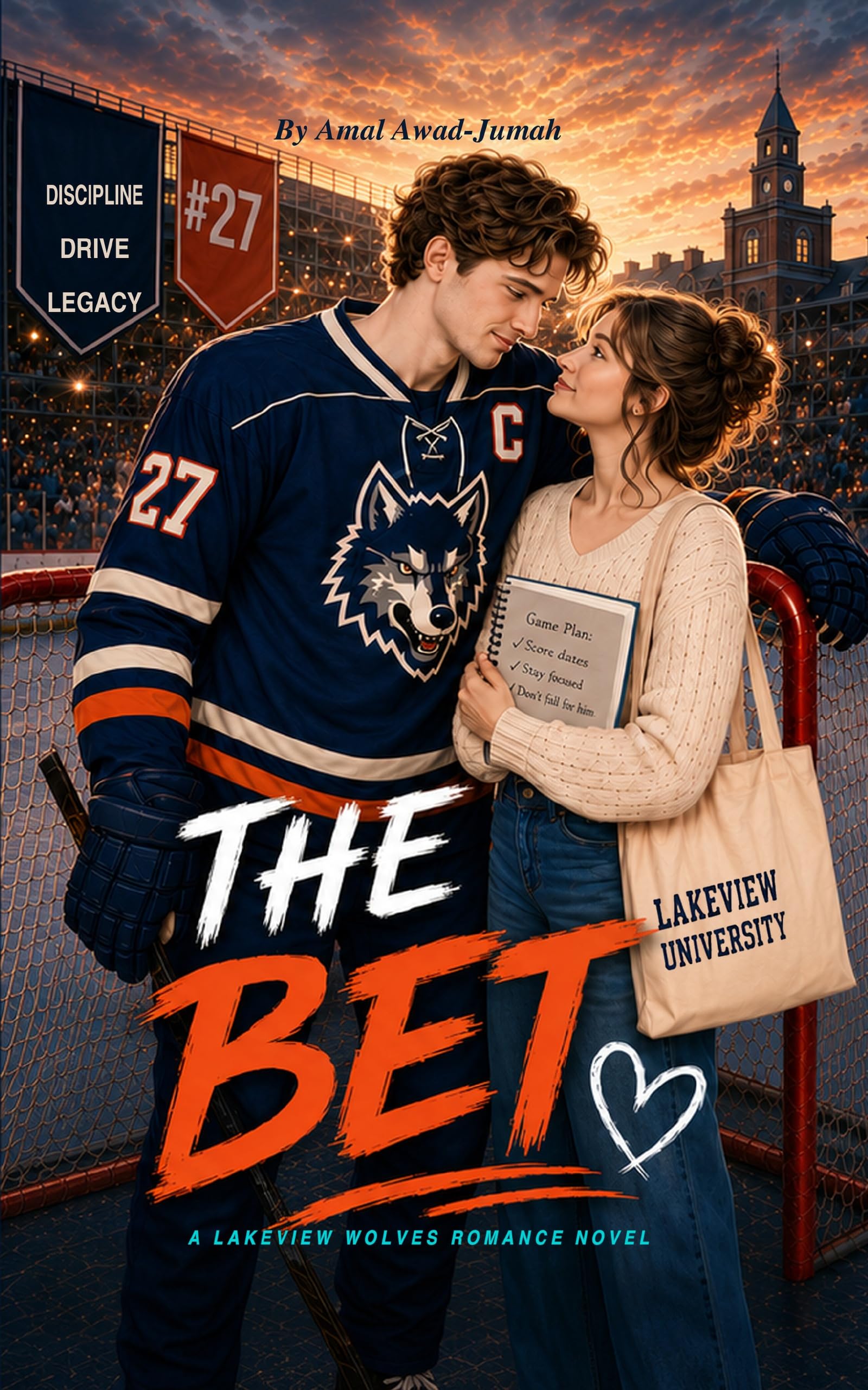 THE BET: A Lakeview Wolves Romance Novel