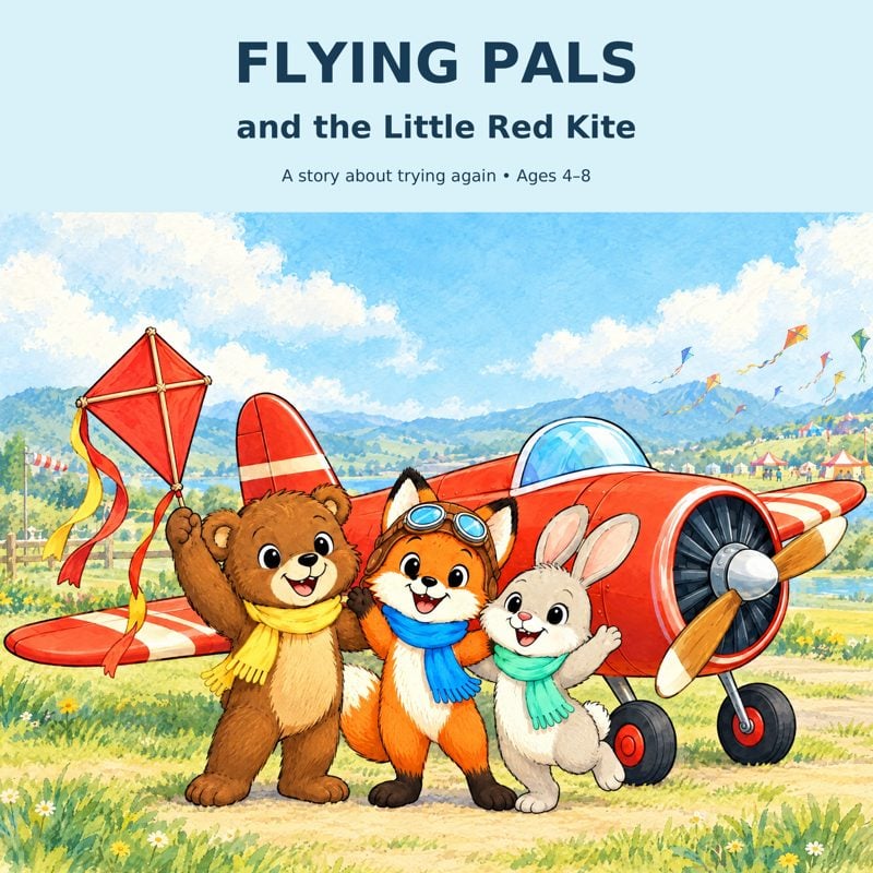 Flying Pals and the Little Red Kite